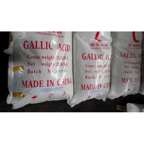 White Gallic Acid C6H2 OH 3COOH CAS 149-91-7 For White Products