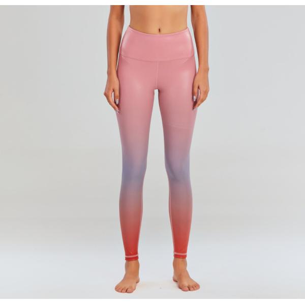 Гетры обжатия талии красочных женщин гетры колготков спортзала дам высокие