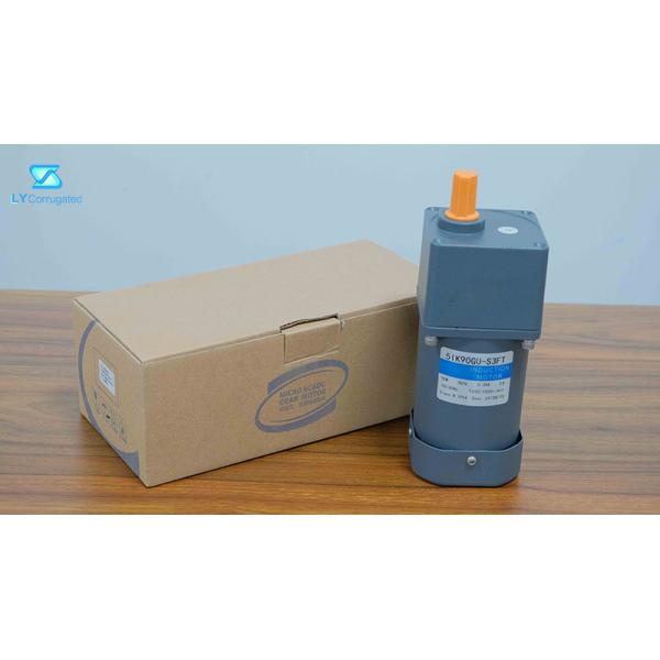 Трехфазный мотор индукции шестерни AC запасных частей 90W машины коробки