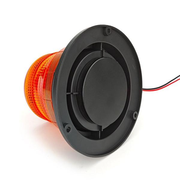 DC 10-110V LED Rotary Flashing Strobe Warning Light Flashing Beacon Light