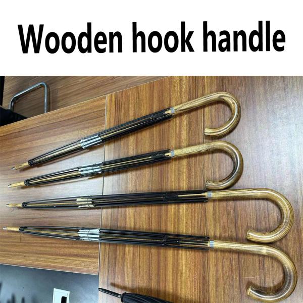 Contemporary Design Style Wooden Shaft Umbrella Stand for Commercial Gifting Options