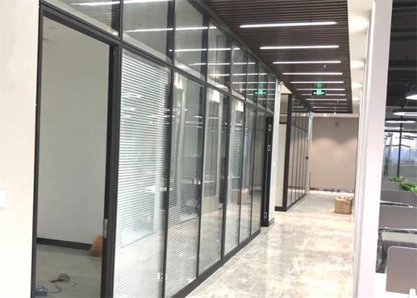 85mm Thickness Office Glass Partition Walls For Meeting Room