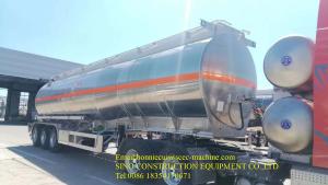 Aluminum Alloy Oil Tank 42000 Liters Heavy Duty Semi Trailers