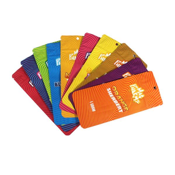 Plastic  Packaging Three Side Seal Bag With Child Proof Zipper