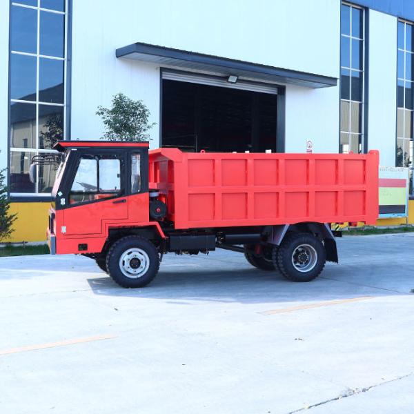 Powerful Performance 4x2 Dump Truck Side Driving 12 Tonne Tipper Truck
