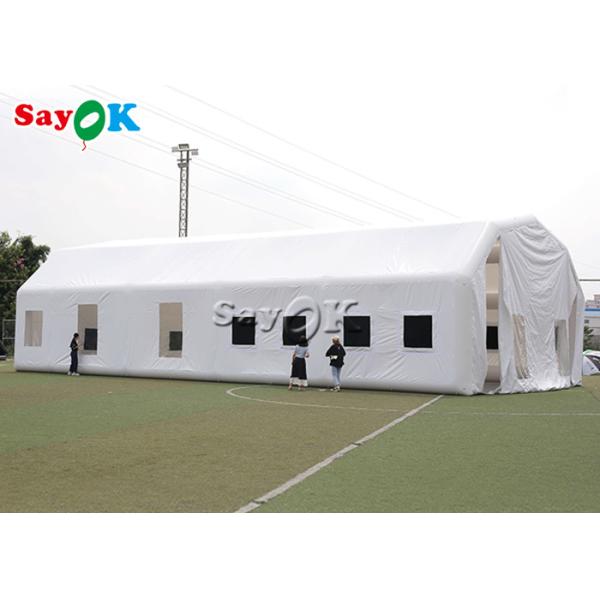 Надувная палатка для газона водонепроницаемая белая 20x10x5.5mH Надувная автомобильная краска