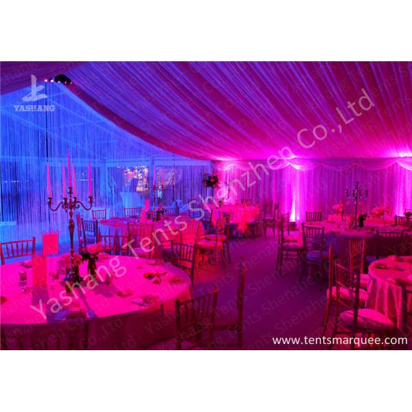 Custmized Outdoor Tents Marquee Luxury Decoration for Wedding Parties