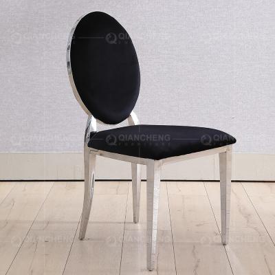 Veludo traseiro redondo SS que janta as cadeiras 20x22x36inch para o banquete