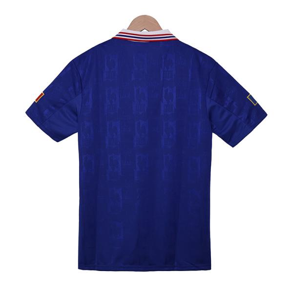 France 1996 Retro Home Football Jersey Classic Reappears to Pay Tribute to Legendary Years