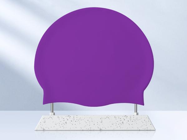 Customizable Logo Colors Silicone Swim Cap 17 In-Stock Colors Flexible Customization Fast Production