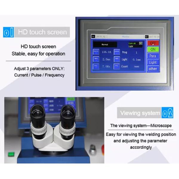 Canton Fair Promotion Built-in Water Cooling Chiller Integrated Gold Silver Copper Jewelry Laser Welders