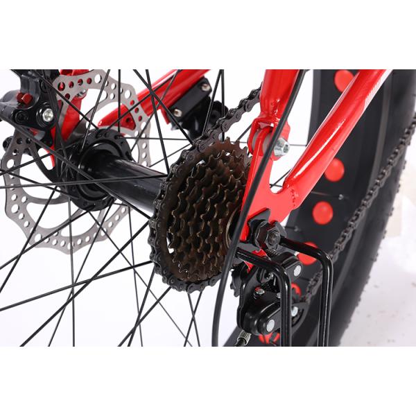 Fat tire vélo Fatbike personnalisable Croisière Neige Pleine suspension Vélo de montagne Vélo de plage Vélos à queue douce 21 vitesses