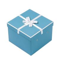 Boîte de Noël de luxe, couvercle et base, carton, carton cadeau