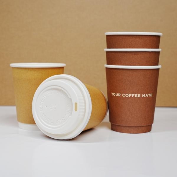 Disposable Plastic Free Coated Hot Coffee Paper Cup Wholesale Customized Eco-friendly And Compostable