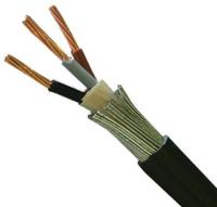 cable électrique de la SWA XLPE de HT 35kV blindé, câble électrique souterrain 3x70mm2
