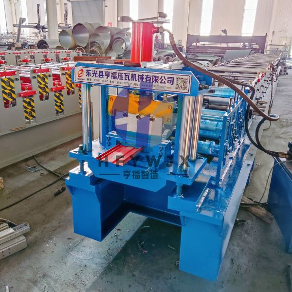 Automatic PLC Control Cable Tray Roll Forming Machine with Chain Wheel and Chain Drive and Punching Die with Shear