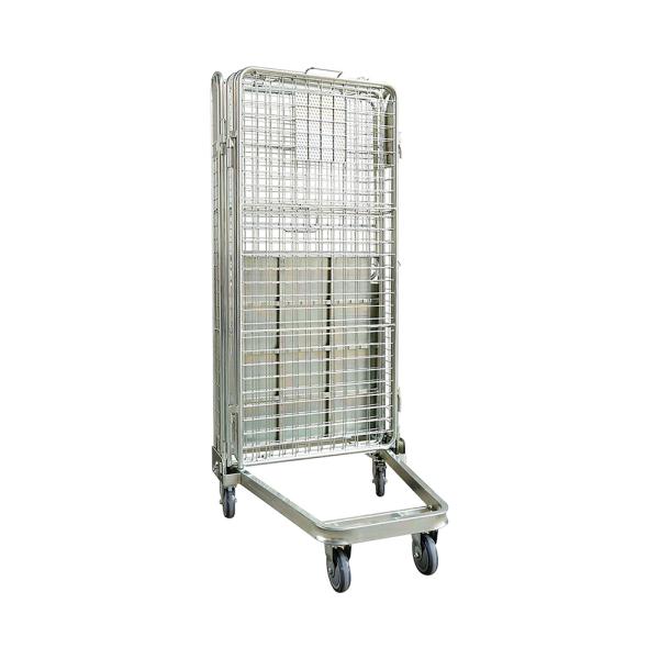 Хранилищный транспорт логистика тележки складной Nestable Roll Container Trolley