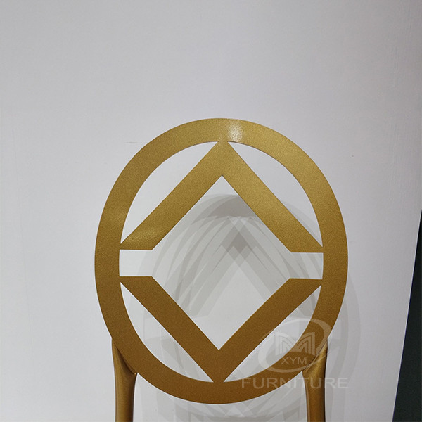 Hotel Furniture Metal Gold Chiavari Chairs Banquet Events Wedding Reception Chairs