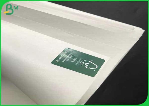 Folha branca deslocada do papel do papel de jornal do papel de impressão 680*1000mm do AA da categoria da polpa de madeira do Virgin 45gsm 48.8gsm