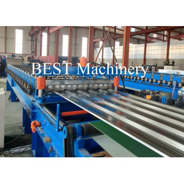 High Speed Max 25-30m/Min Roof Sheet Cold Roll Forming Machine Hydraulic Cutting Type