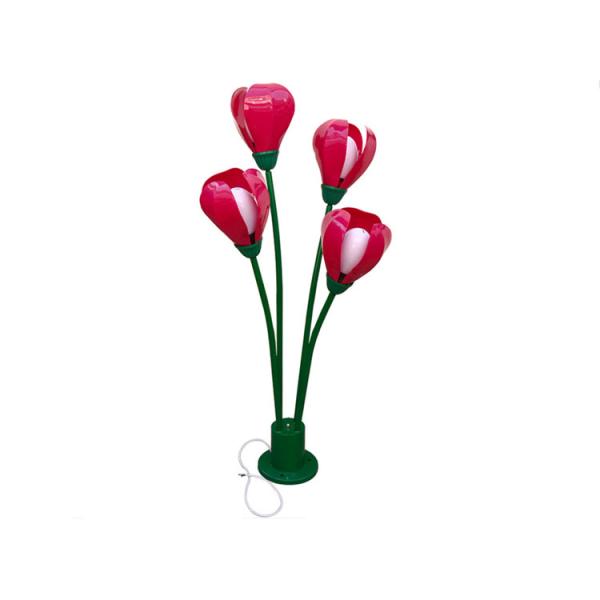 LED Acrylic Three leaf lamp landscape simulation lamp garden lawn lamp park forest villa lawn lighting lamps