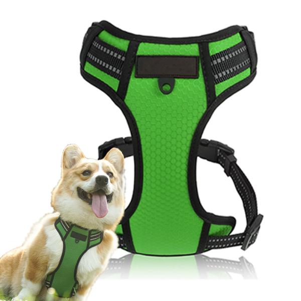 Waterproof Hi Vis Harness For Dogs LED Light Up Dog Harness XS-XL