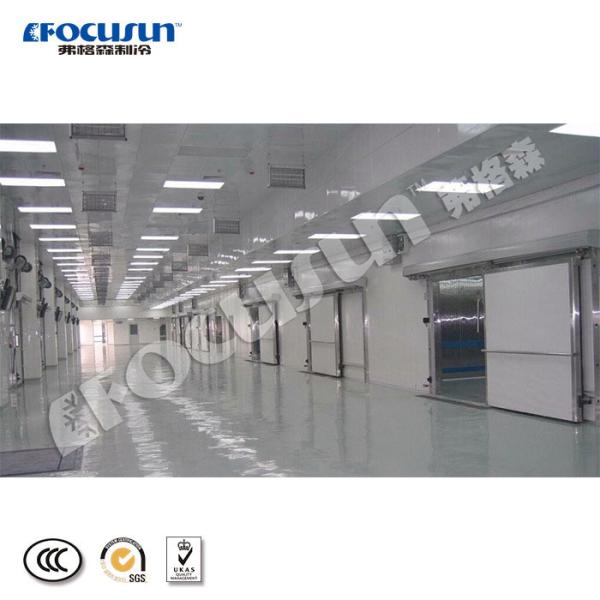 Sala de frio de aço pintado de Colorbond para equipamento de armazenagem de vegetais/gelo/peixe/carne