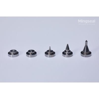 Sapphire Adhesive Dispensing Nozzles Tungsten Steel Ceramic Dispensing Machine Spare Parts