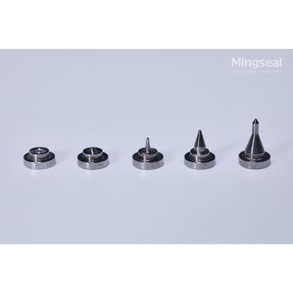 Sapphire Adhesive Dispensing Nozzles Tungsten Steel Ceramic Dispensing Machine Spare Parts
