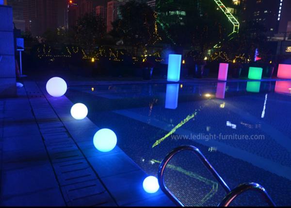 a bola impermeável do diodo emissor de luz de 40cm ilumina exterior para a decoração da piscina