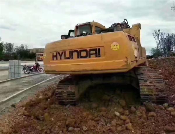 secondhand korea hyundai chain korea excavator 225-7/220-5 korea hyundai crawler excavator with good quality