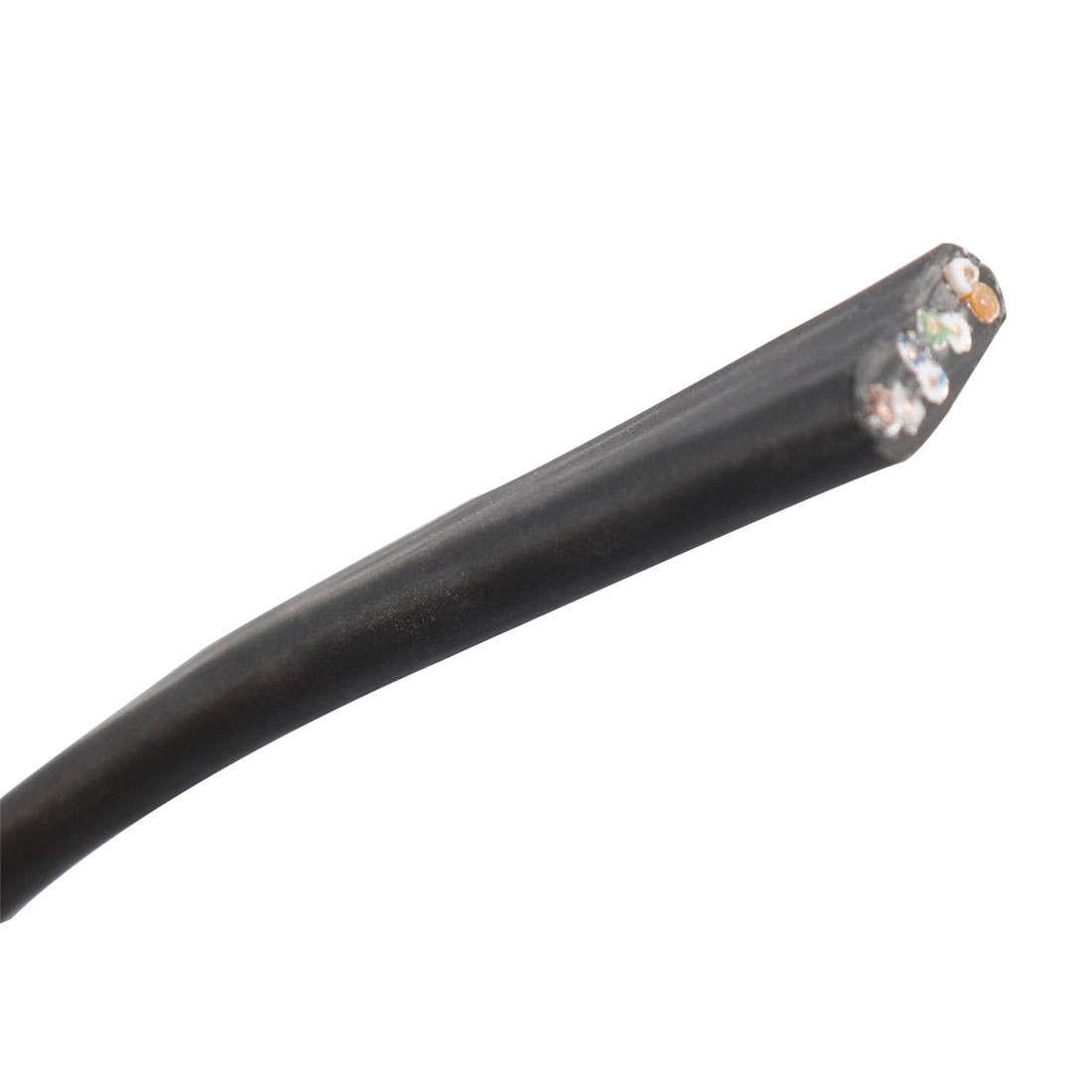 кабель заплаты кота 8 гибких проводов 26AWG SSTP меди 40Gbps 7*0.12mm плоский