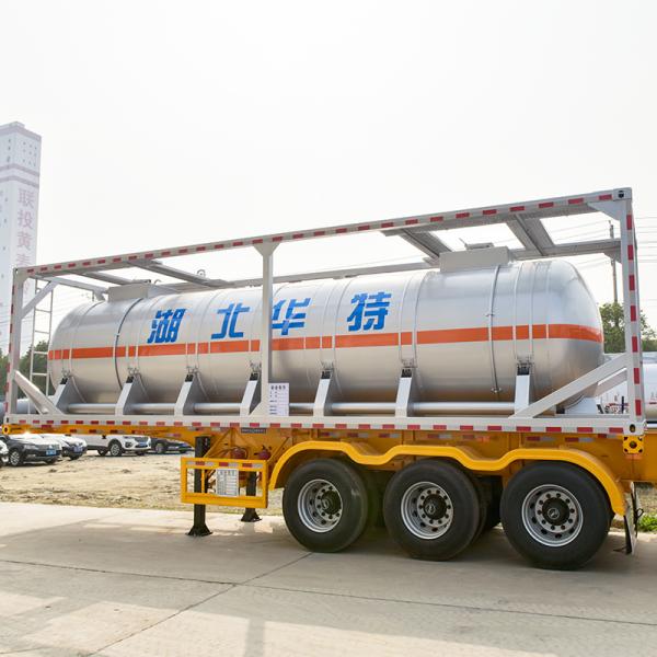 Nitric Acid 98 Industrial ISO Tank Container 30FT 28000 liters High Capacity