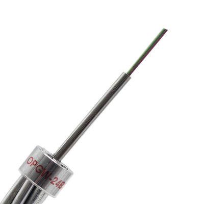 144 Core Outdoor Fiber Optic Cable OPGW Wire Central Stainless Steel Tube Aluminum