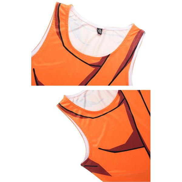 Summer Bodybuilding T Shirts For Male / Dragon Ball Z Tees Son Goku Vegeta Tops