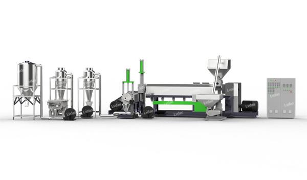 LDP-SJP-90-120 Plastic Recycling Equipment High precise gear operating system