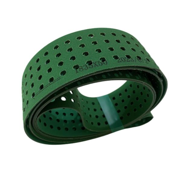 Ceinture verte adaptée aux besoins du client 1835 x 50mm d'aspiration pour la