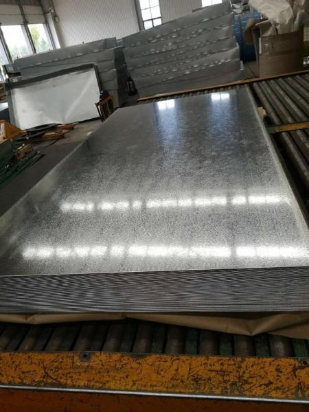 4 x 8 Galvanized Steel Plate 8K SGCC Hot Dip Hot Rolled 1.5mm Thick