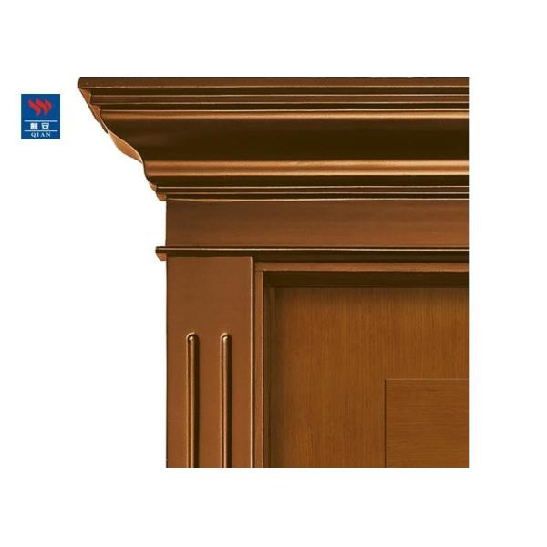 Exterior Fire Rated Front Composite WPC Wood Door