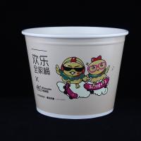Comida segura Popcorn Balde de frango, embalagem de papel para levar