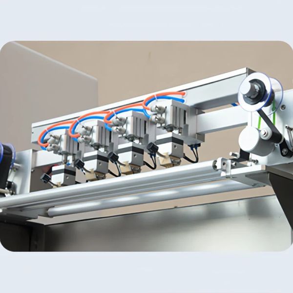 Automatic Fill Seal Packing Machine Dual Head Cup Filling Sealing Machine Temperature Control