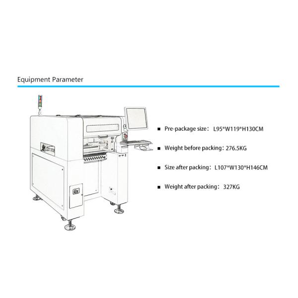 Выбор и место машины Smt Mounter точности 4 главный пневматические