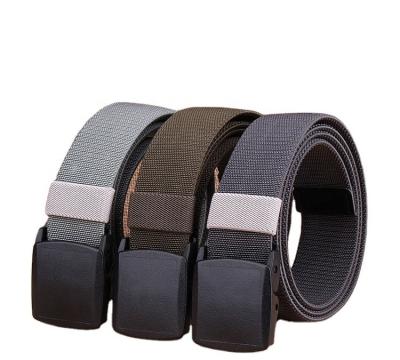 Army Webbing Woven Nylon Belt 3.8CM Plain Elasticated Woven Belt