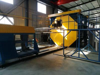 Máquina de moldagem de rotação biaxial de precisão com controle PLC