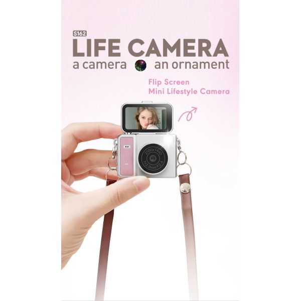 2026 S162 HD Digita Camera Thumb Student 1.47inch Small Video Camera