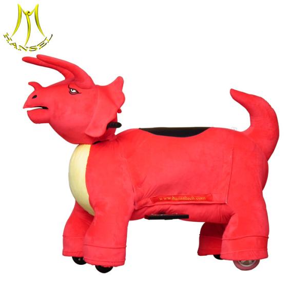 Hansel stuffed animals from china and ride on toy car for parent baby with electric ride on animals for sale