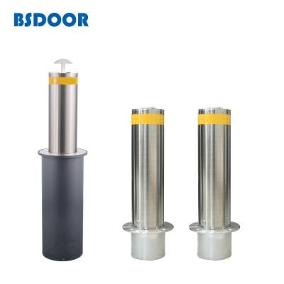 Road Warning  Anti Collision 3s Electric Rising Bollards Automatic Pop Up