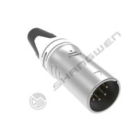 Waterproof IP65 5-Pin XLR Connector Female Adapter Zinc Alloy Shell Outdoor Microphone MIC Plug Socket Male Connector