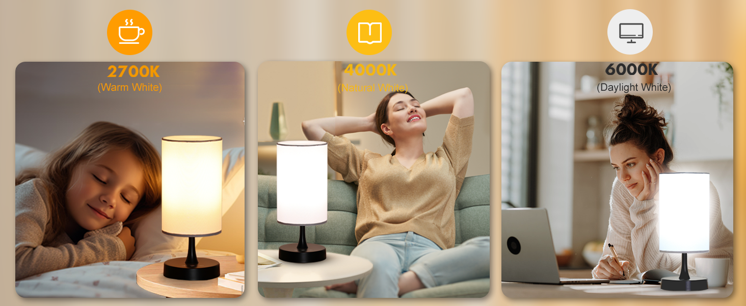 Dimmable LED Therapy Light 2700K - 6000K Light Therapy Lamp For Sleep