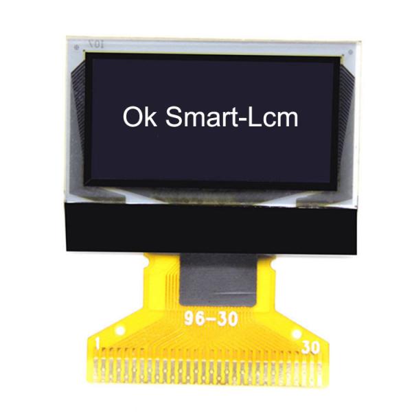 30pin 0.96 Inch PMOLED Display 128X64 Passive Matrix Blue Oled Display
